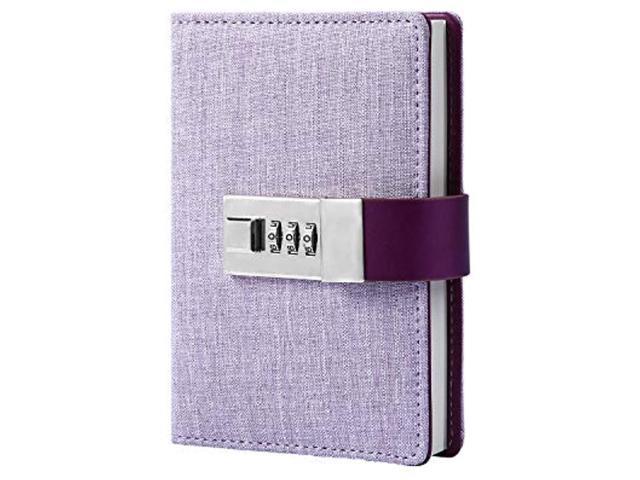 Lock Journal Planner Organizer Lock Diary Travel Diary a7 Mini Pocket Noteboo... 