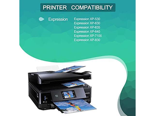 Red Ink Cartridge Replacement For Epson 410Xl 410 Xl T410xl For Epson Expression Xp-640 Xp-830 Xp-7100 Xp-530 Xp-630 Xp-635 Printer (Black, Photo ...