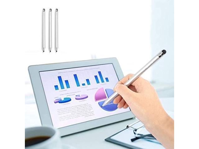 3 Pack-Black-Red-Silver Extra Sensitive PRO Stylus Pen for DragonTouch V80 with Ink Compact Form for Touch Screens High Accuracy