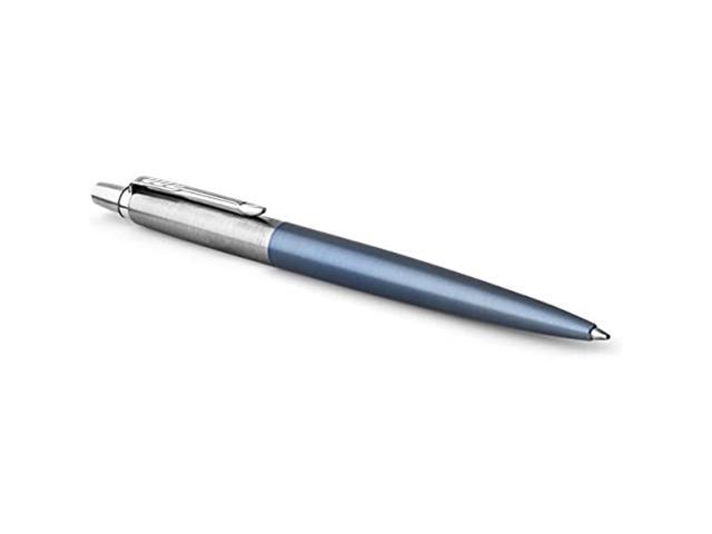 NEW PARKER Jotter Premium Ballpoint Pen WATERLOO BLUE MEDIUM 1953245 BOXED 