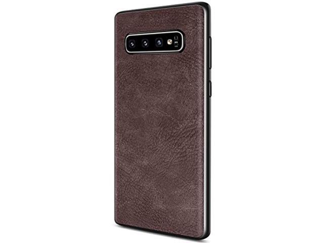 For Samsung S10 6.1 Inch Case Cover with Plug-in Card Holder Ultra Thin Lighweight Phone Case Back Hybrid Hard Protevtive Case Cover Compatible with Samsung Galaxy S10 2019 Red 
