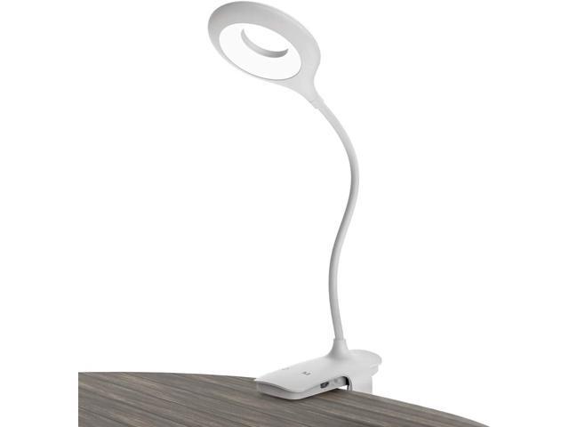 6 Beads Music Stand Light Clip On Light Reading Lights LED USB Desk Lamp Rechargeable Book Light Mini Light 360 ° Flexible Gooseneck Clamp Lamp for Bed