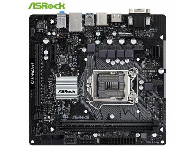 Asrock h470m hvs схема подключения