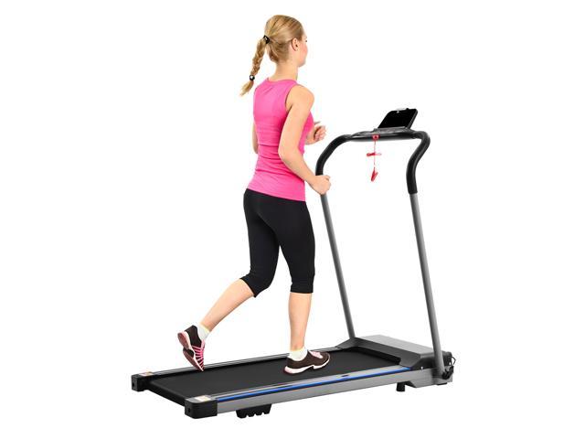 Motorise Folding Manual Treadmill Portable Walking Running Machine Fitness NEW 