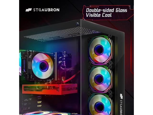 STGAubron Gaming Desktop PC,Intel Core i7-8700 up to 4.6G,32G DDR4 