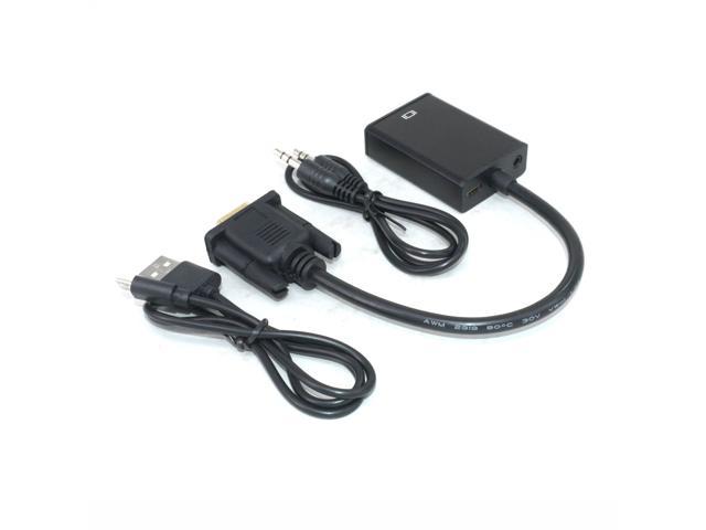 SYBA SD-ADA31040 VGA to HDMI Converter with Audio Support 1920 x