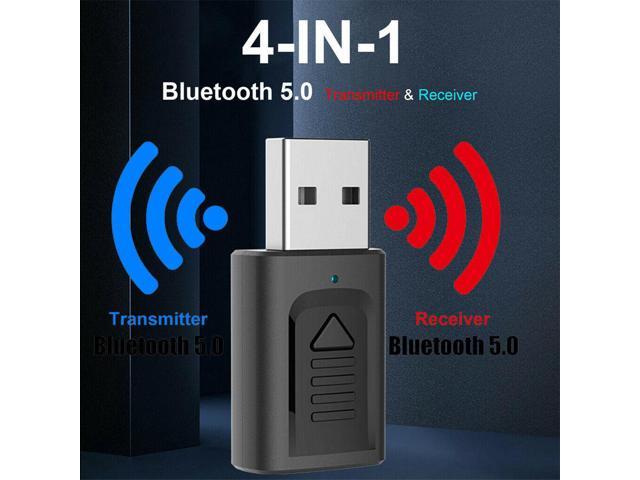 Wireless USB Bluetooth 5.0 Audio Transmitter Receiver 4in1 TV PC - Newegg.com
