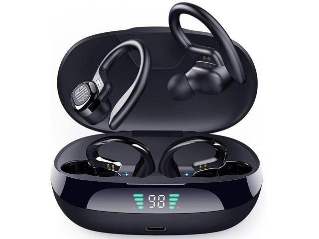 Abelanja Bluetooth Earphone Led Display Wireless Headphone TWS With Microphone Stereo Earbuds Waterproof Noise Cancelling Headsets