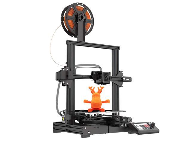 Voxelab Aquila 3D Printer with Carbon Crystal Silicon Glass Plateform,Fully Open Source and Resume Printing Function Build Volume 220x220x250mm