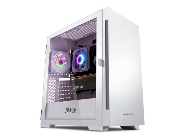  MXZ Gaming PC Desktop Computer, AMD Ryzen 5 4500, RTX 3060,16GB  DDR4, NVME 500G SSD, 6RGB Fans, Win 11 Pro Ready, Gamer Desktop Computer(R5  4500