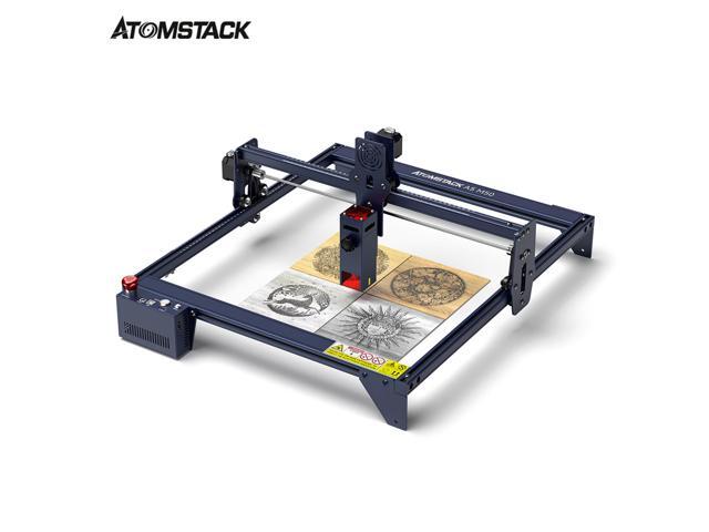 ATOMSTACK A5 M50 Desktop DIY CNC Laser Engraving Cutting Machine with 410x400mm Engraving Area 5.5W Fixed-Focus Ultra-Fine Laser High-Energy with Eye Protection Offline Engrave Quick Assembly Aluminum
