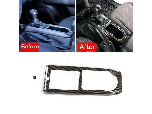 ABS Carbon Dashboard Console Switch Cover Trim  For Toyota Tacoma 2016-2020