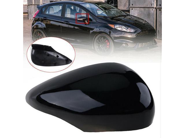 Driver Side Glossy Black Wing Mirror Cover Cap For Ford Fiesta MK7 2008-2017 US