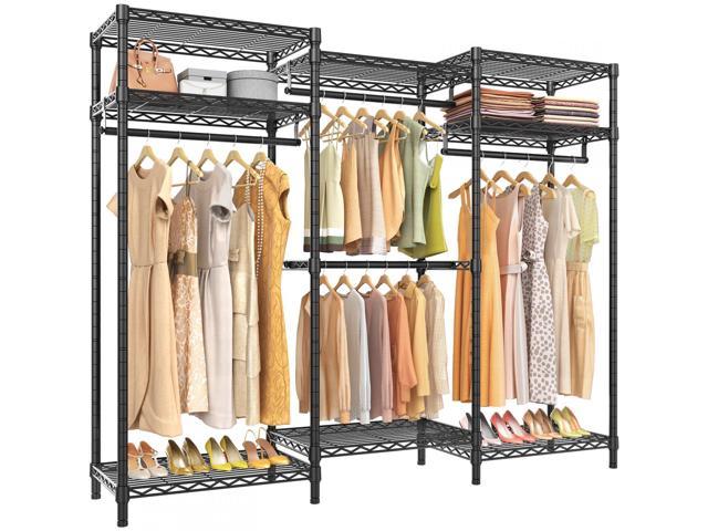 VIPEK V5i Garment Rack Heavy Duty Clothes Rack, Portable Closet Wardrobe  Bedroom Armoires Freestanding Clothing Rack, White