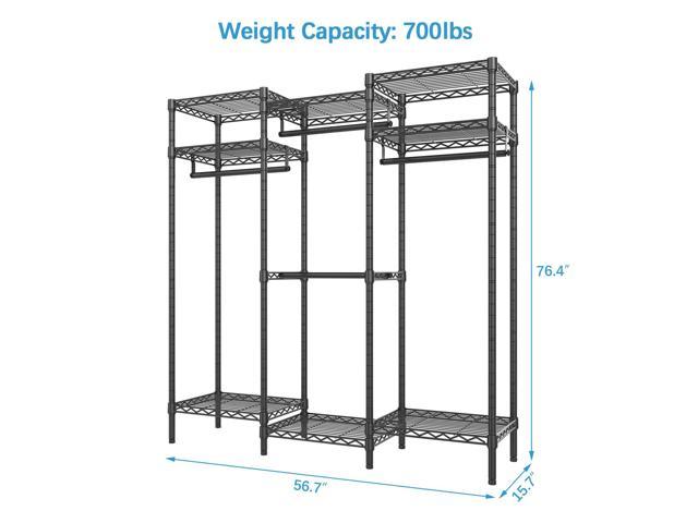 Vipek V5i Garment Rack Bedroom Armoires Freestanding Closet