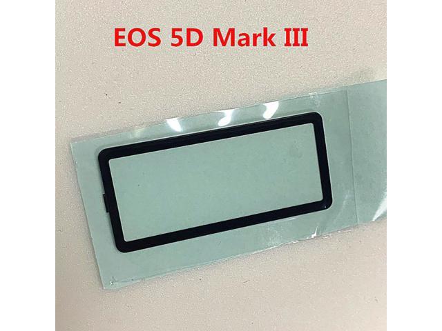 cinta Nueva Cubierta exterior superior LCD pantalla para Canon EOS 5D Mark III 5D 3 Cristal 