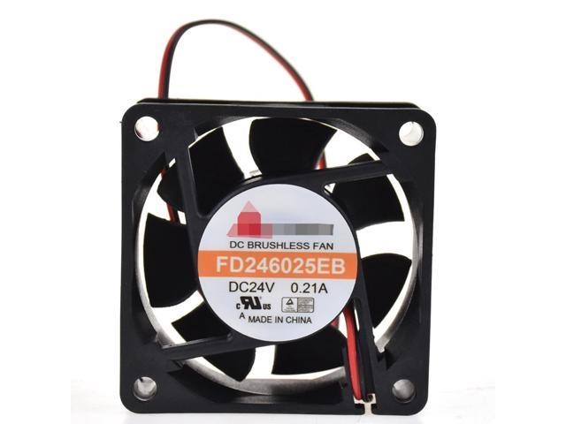 For Y.S.TECH FD246025EB 60*60*25mm 24V 0.21A 5200RPM cooling fan 