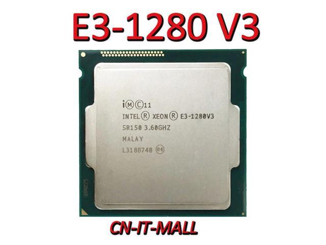 Intel Xeon E3-1280 V3 CPU 3.6GHz 8M 4 Core 8 Threads LGA1150