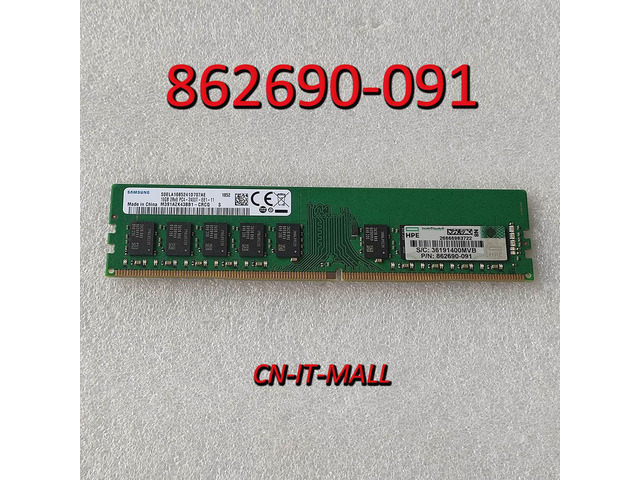 Pulled 862976-B21 862690-091 869538-001 16GB 2Rx8 PC4-2400T-E RAM ...