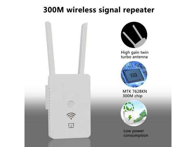 300 Mbps WiFi Signal Range Booster Network Extender Amplifier Internet Repeater 