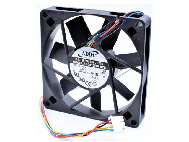 New Delta EFC0812DB 12V PWM 80x80x15MM DC Fan 4 Wires - Foto 3