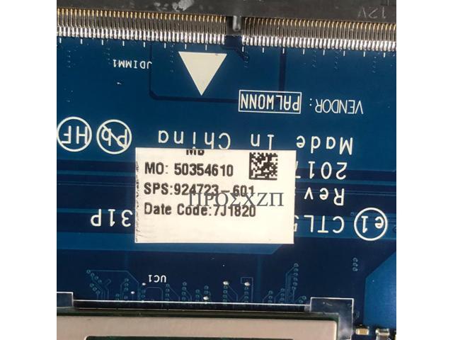 HP Pavilion 15-BW053OD 15.6 Laptop AMD A10-9620P Motherboard LA-E831P