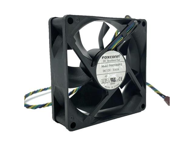 PV802512ESPF For Foxconn 8025 12V 0.65A 4-Wire PWM Cooling Fan 8cm ...