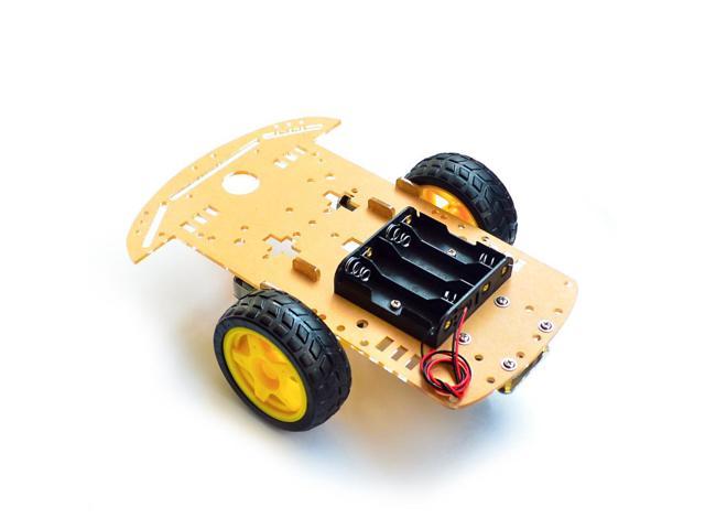 Diy Kit 2wd Robot Smart Car Chassis Kits With Speed Encoder For Arduino 51 M26 Diy Education