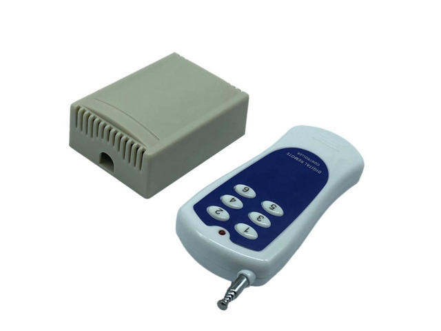 XR-116 DC12V 6-Channel Wireless Remote Control Switch 433Mhz High-Power ...
