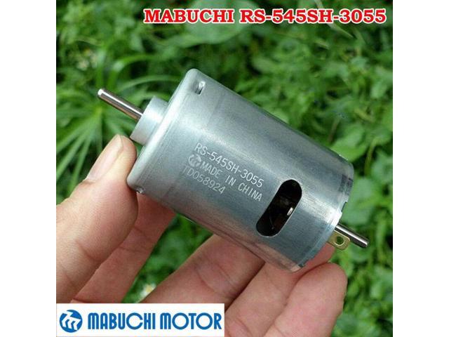 1pcs For Mabuchi RS-545SH-3055 DC12V-24V 15000R​PM Large Torque Dual Shaft Motor 