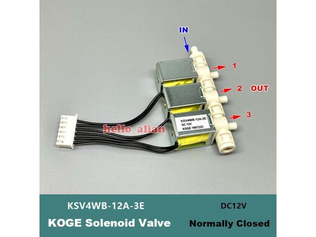 DC12V Miniature Electric Valve Normally Closed Solenoid Valve Discouraged DIY 