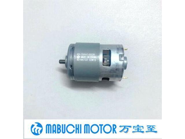 Japan MABUCHI RS-755VC-5528 CCW15 Motor DC 18V-36V 25400RPM High Speed ...