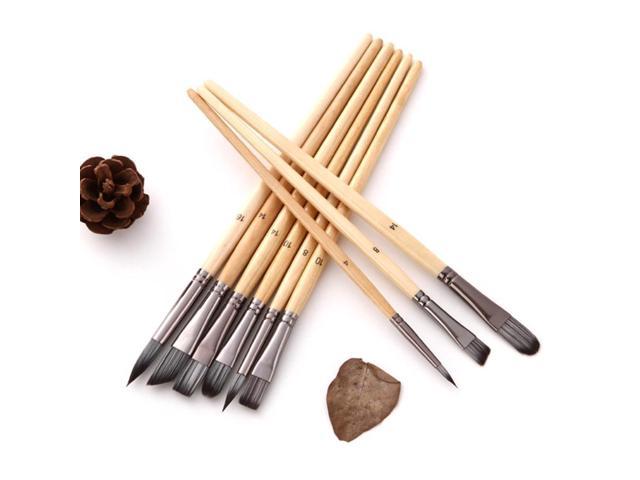 Set of 24 Portable Paint Brushes with Scraper Brush Storage Bag  Professional Artist Set for Acrylic Canvas Art Painting 