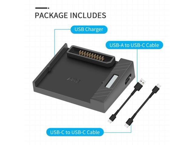 QC3.0 Charger USB Charging Adapter with USB Charger Cable Compatible ...