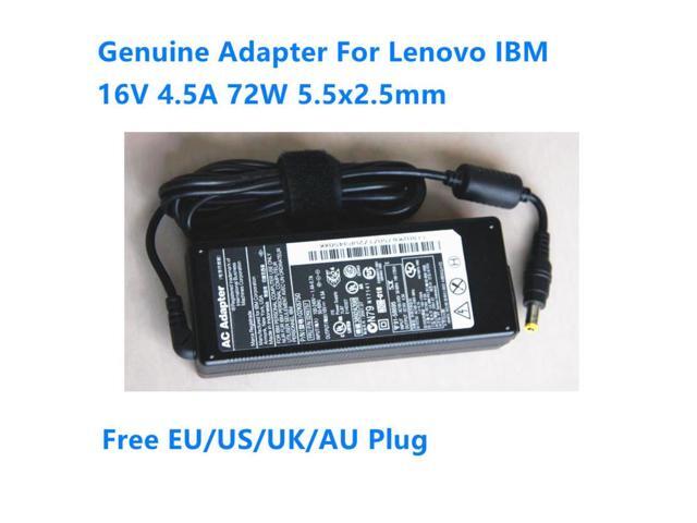 Alimentatore Notebook Vhbw 16V 4.5A 72W - Sostituto Per IBM 02K6543, 02K6555 E Altri