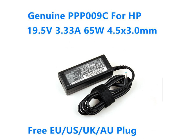 Chargeur Compatible HP 65W - Modèle PPP009C, 19.5V/3.33A, Marque DNX, Neuf