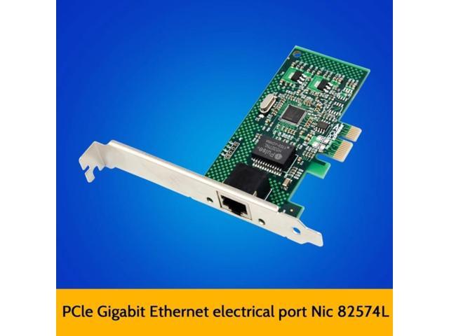 PCIE X1 82574L Gigabit Ethernet Adapter Server Network Card RJ45 ...