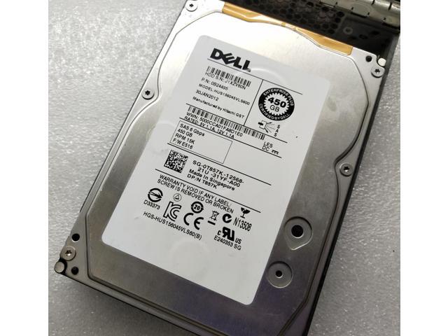 1pcs-Dell server hard disk 450G 15K SAS 3.5 Hus156045VLS600 T857K xx517 ...