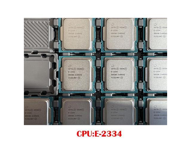 XEON E-2334 For Intel 2.9G PCIE 4.0 4C/8T SGX DDR4 3200 Formal Edition ...