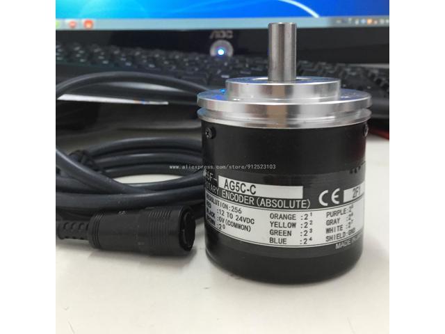 E6f Ag5c C 256p R Rotary Encoder 12 24vdc 2m