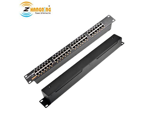 RackMount 24Port Gigabit PoE Injector LED indicator With Load balancing ...