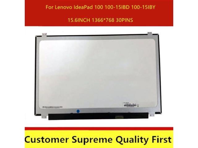 15 6 Inch Led Panel For Lenovo Ideapad 100 100 15ibd 100 15iby Laptop Lcd Screen Matrix 1366x768 30pin Newegg Com