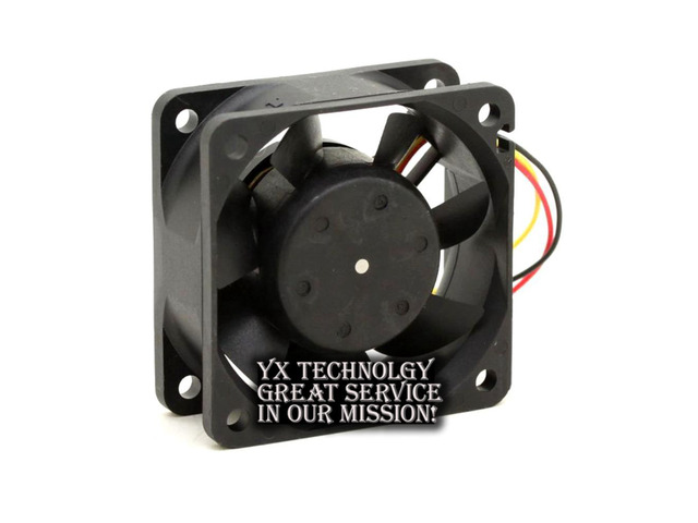 Ventilateur PC PVA060G12H 12V 0.35A – Dimensions 60x60x25 Mm, 4 Fils (neuf)