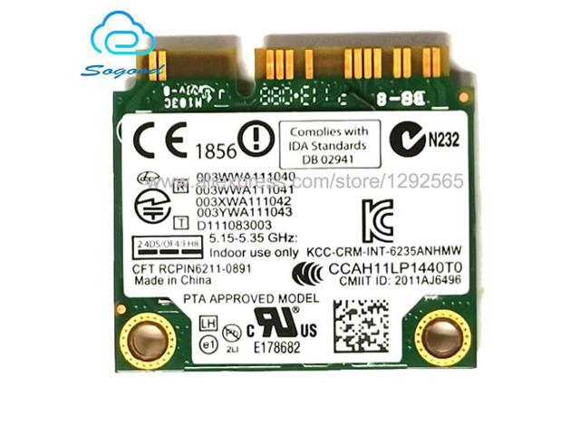 WLAN card for Intel Centrino Advanced-N 6235 6235ANHMW 300Mbps BT 4.0 2 ...
