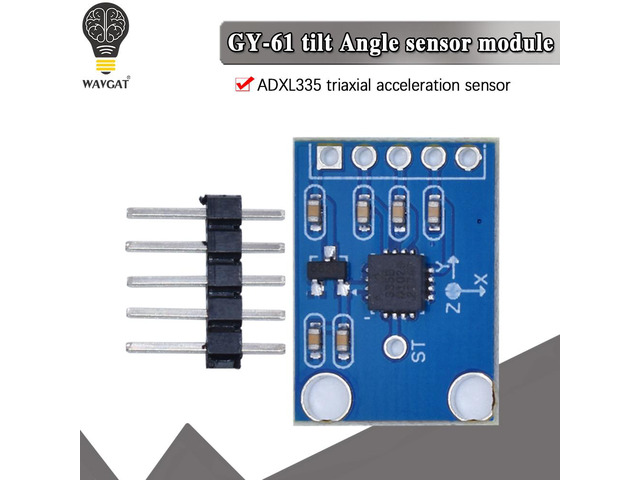 Module Accéléromètre GY-61 ADXL335 - 3 Axes Analogique, Alimentation 3-5V