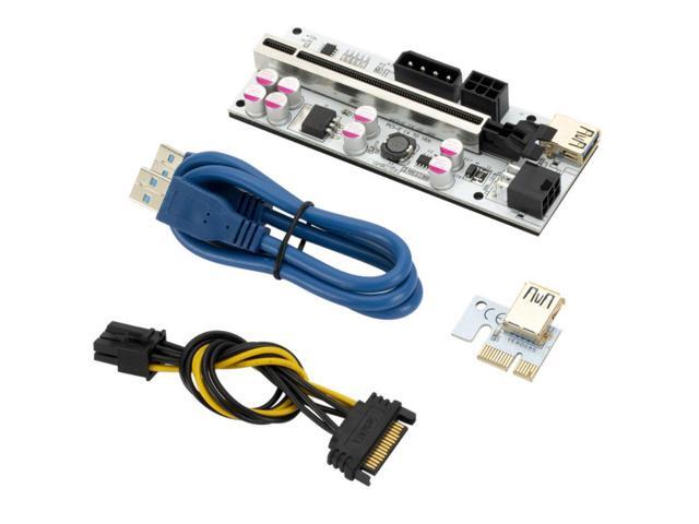 Riser VER010 USB 3.0 PCI-E Riser VER010-X Express Cable Riser For Video ...