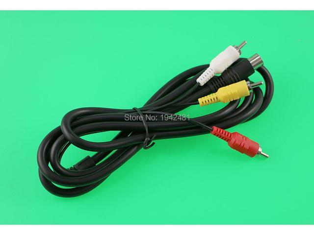 Cable Adaptador De Conexión Av Para Sega Genesis Iiiii Cable Av De Audio Y Vídeo De 9 Pines Y 