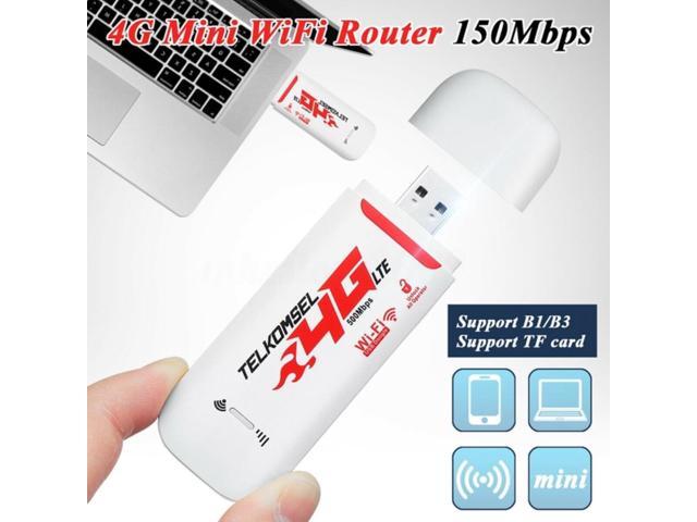 150mbps 4G LTE Mobile Hotspot USB Dongle Outdoor Wireless WIFI Internet For Car 