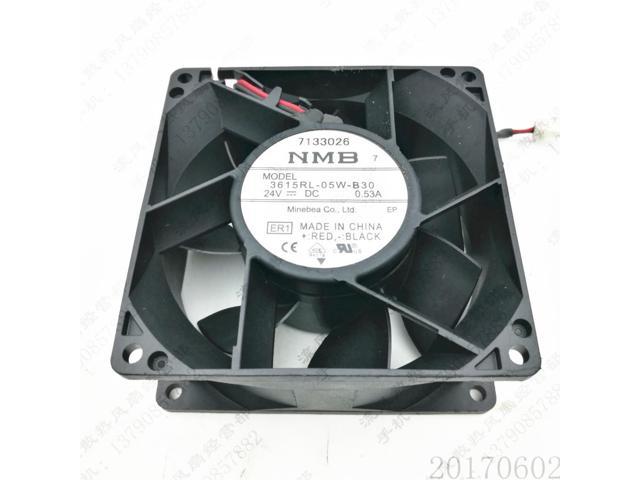 1pcs NMB 3612KL-05W-B56 Fan 24V 0.32A 9032 