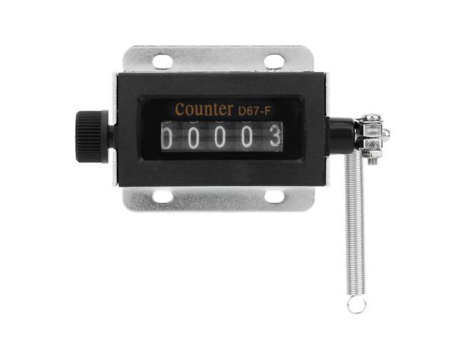 0-99999 Mechanical Click Counter 5 Digit Mechanical Resettable Manual ...